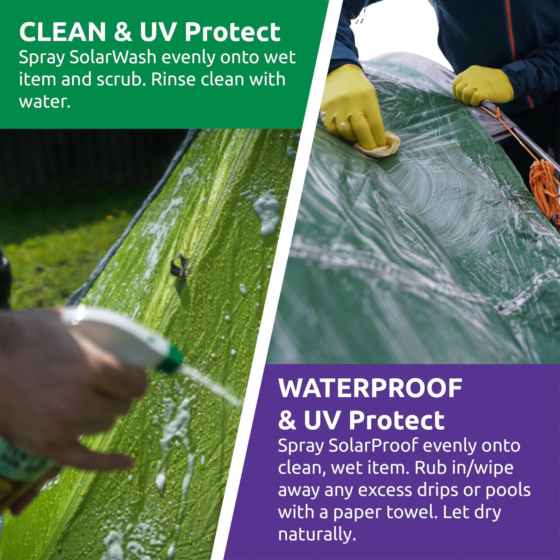 Nikwax Tent & Gear SolarProof (Spray-On) 500ml - Available at All In One Marketplace Canada