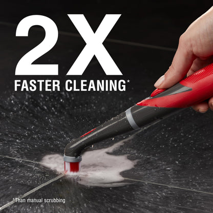 Rubbermaid Reveal Power Scrubber, Grout & Tile Bathroom Cleaner, Shower Cleaner, and Bathtub Cleaner, Multi-Purpose Scrub Brush - Available at All In One Marketplace Canada