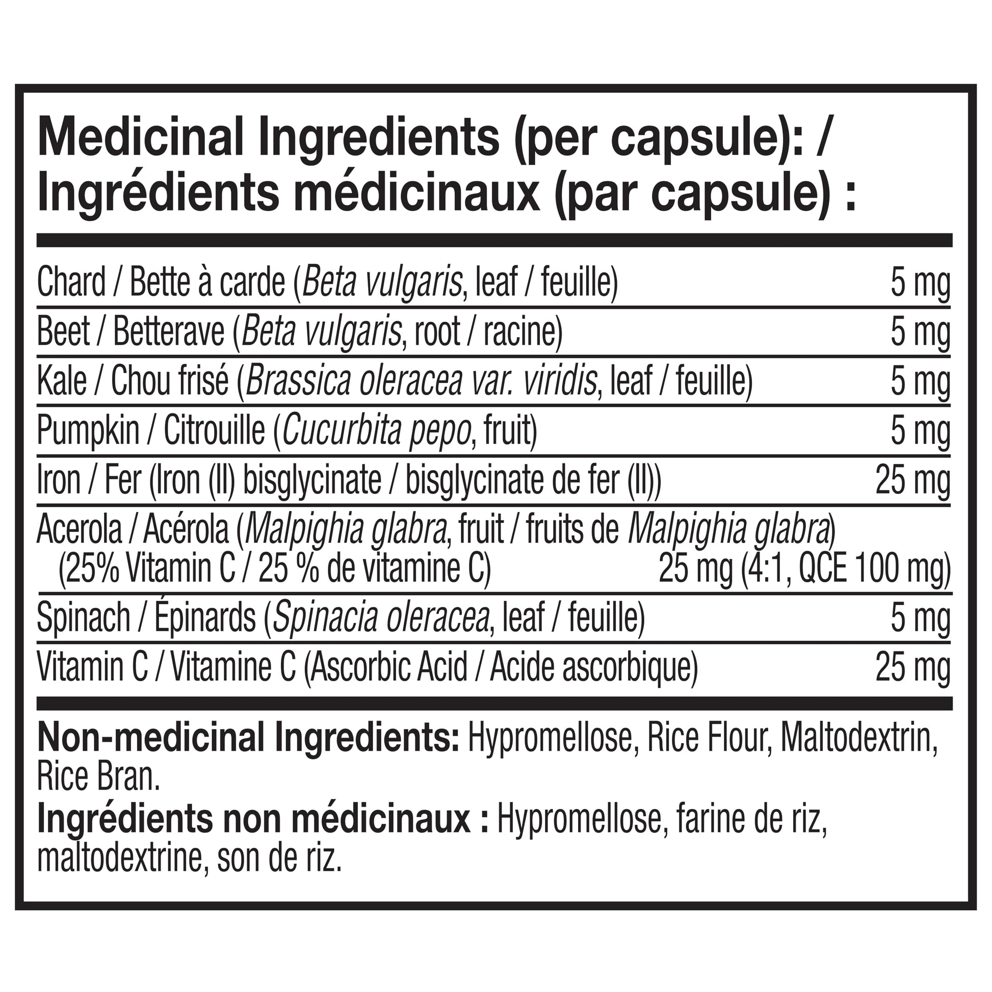 NATURELO Vegan Iron Supplement with Vitamin C and Organic Whole Foods, 90 Capsules, Gentle Iron Capsules for Women & Men with this Mineral Deficiency - Including Pregnancy, Anemia and Vegan Diets - Available at All In One Marketplace Canada