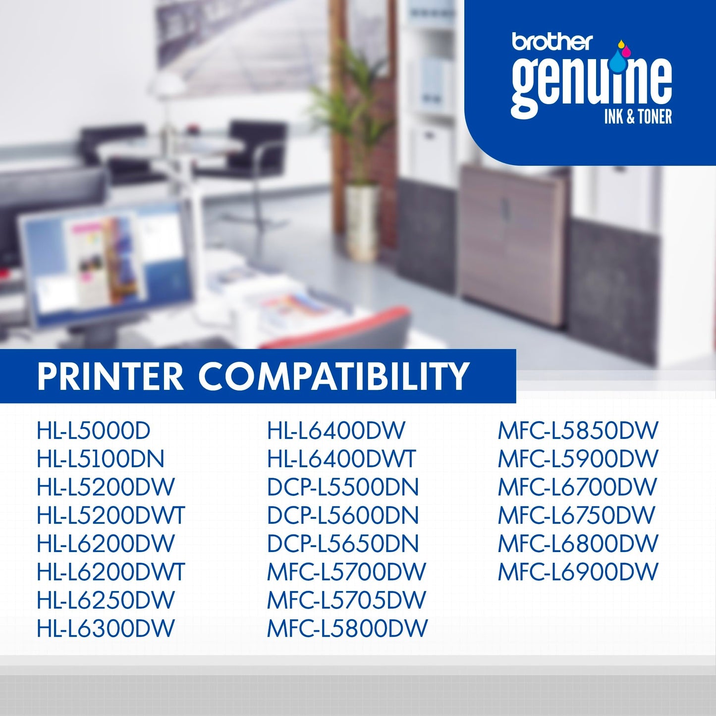 Brother Genuine Toner Cartridge, TN820, Replacement Black Toner, Page Yield Up To 3,000 Pages, Amazon Dash Replenishment Cartridge 🍁 All In One Marketplace Canada