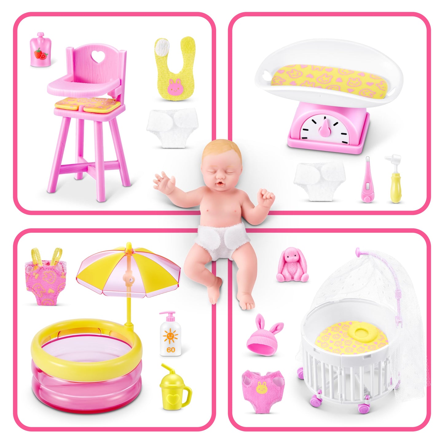 5 Surprise My Mini Baby Series 2 (2 Pack) by ZURU ZURU MY MINI