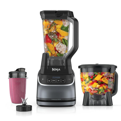 Ninja UltraCrush Pro Kitchen System, 1500W, Silver, BP401C, 72oz/2.1L Ninja