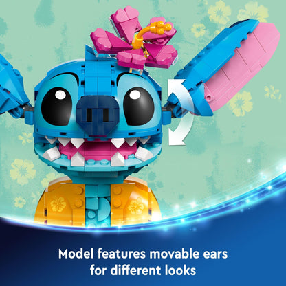 LEGO Disney Stitch Toy Building Kit, Toy for 9 Year Old Kids, Buildable Figure with Ice Cream Cone, Fun Gift for Girls, Boys and Lovers of The Hit Movie Lilo and Stitch, 43249 🍁 All In One Marketplace Canada