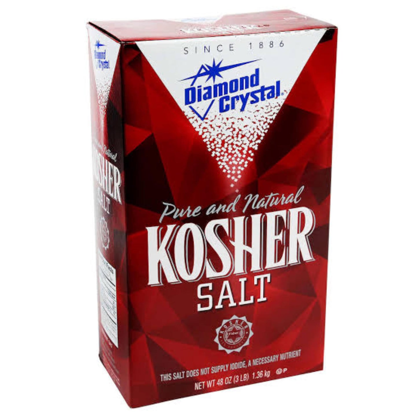 Diamond Crystal Kosher Salt, 1.36 kg Diamond Crystal