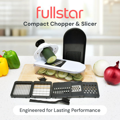 Fullstar Pro Core - Vegetable Chopper & Mandoline Slicer - 6 Blades