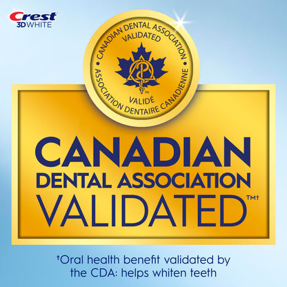 Crest 3D Whitestrips 1-Hour Express At-home Teeth Whitening Kit, 10 Treatments, 12 Levels Whiter for Fast Whitening Crest