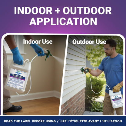 EcoGuard Pro-Perm Insect Killer 3.78L | Professional Insecticide with Fast-Acting Residual Formula | 60 Day Protection | Water-Based, Ready-to-Use Indoors & Outdoors | Sprayer Not Included