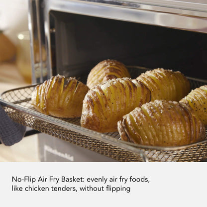KitchenAid Digital Air Fryer Countertop Oven, KCO124BM, Black Matte