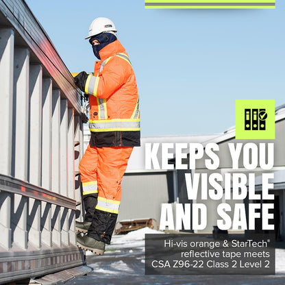 Pioneer Hi Vis Winter Overalls for Men - For Construction 🍁 All In One Marketplace Canada
