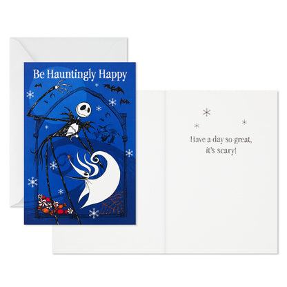 Hallmark Nightmare Before Christmas Halloween Cards (Pack of 16 with Envelopes) for Christmas, Birthdays, Halloween, All Occasion