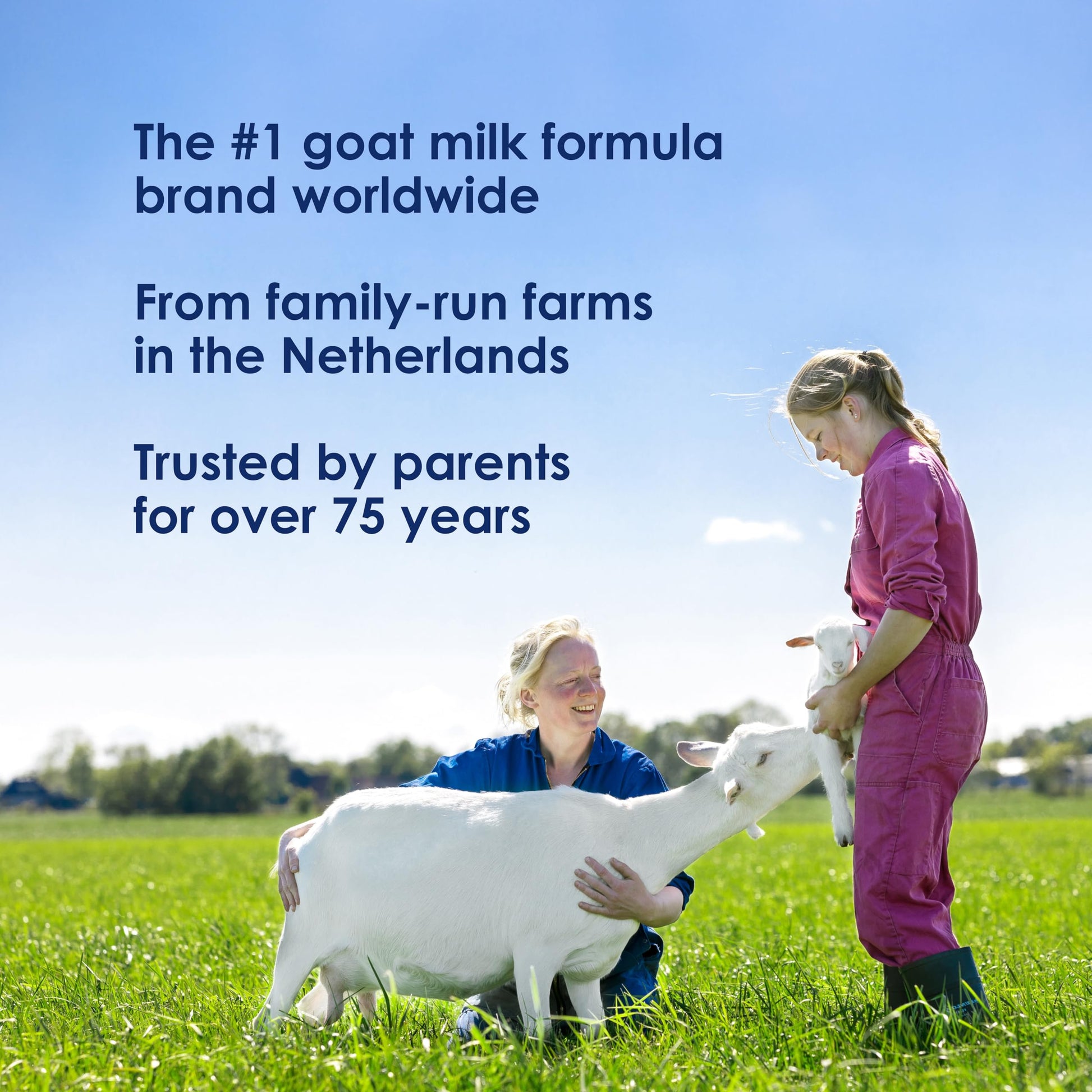 Kabrita Goat Milk Toddler Formula - Ages 12-36 Months - Vitamin D, Iron & DHA - 800g