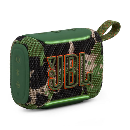 JBL Go 5 - Ultra-Portable Waterproof & Drop-Proof Speaker with JBL Legendary Sound & Ambient Edge Lighting, AirTouch Instant Stereo Pairing or Link Multiple Compatible Speakers via Auracast™ (Squad) 🍁 All In One Marketplace Canada