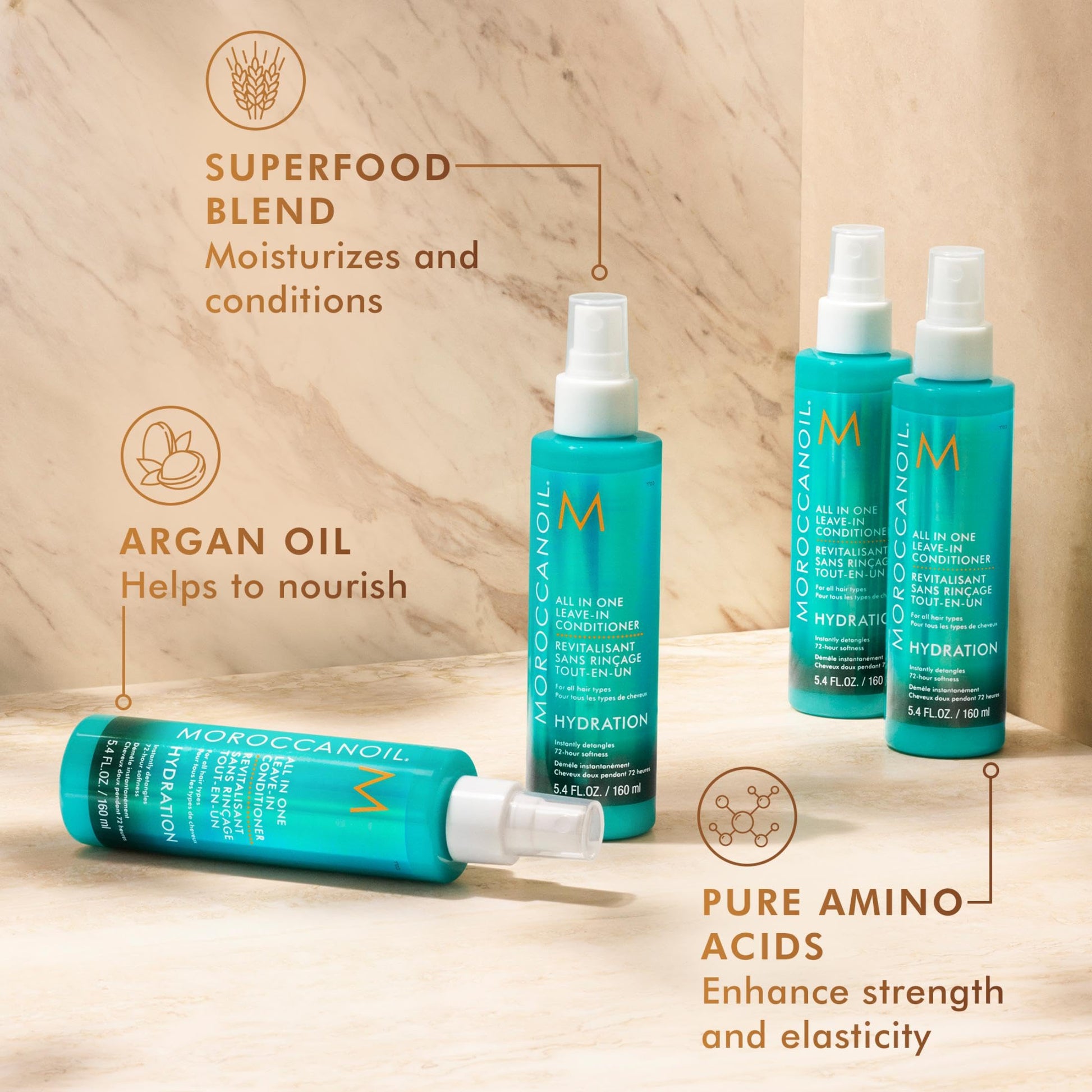 Moroccanoil All In One Leave in Conditioner, 5.4 Fl Oz - Available at All In One Marketplace Canada