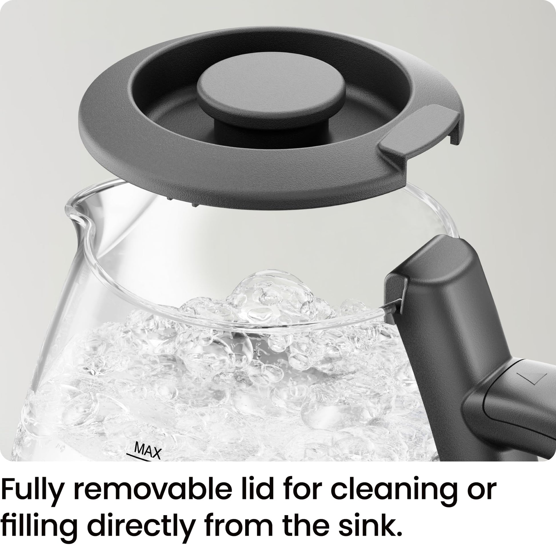 Chefman 1L Electric Tea Kettle with LED Lights, Automatic Shut Off, Removable Lid, Boil-Dry Protection, Hot Water Electric Kettle Water Boiler, Electric Kettles for Boiling Water - Available at All In One Marketplace Canada