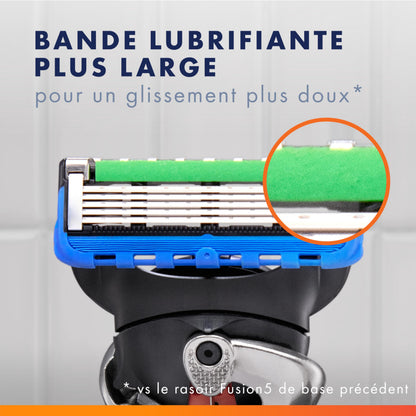 Gillette Fusion 5 Blades Refill, Razor Blades Men, 10 Fusion5 + 2 ProGlide Razors refills, 5-Blade Cartridges, 12 Total Refills - Available at All In One Marketplace Canada