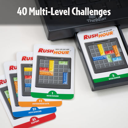 ThinkFun Rush Hour Traffic Jam Logic Game - Engaging STEM Toy for Kids Age 8 and Up | Enhances Reasoning & Planning Skills | Over 20 Awards Winner | Trusted Worldwide Seller for Over 20 Years - Available at All In One Marketplace Canada