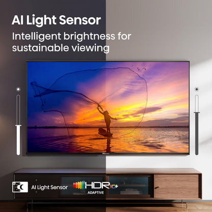 Hisense 50E6SF - 50" E6 Series Hi-QLED 4K UHD Smart Fire TV, AI Light Sensor, Dolby Vision · Atmos, Voice Remote with Alexa, Motion Rate 120, HDR 10+ Adaptive, Game Mode Plus (2026 New Model)
