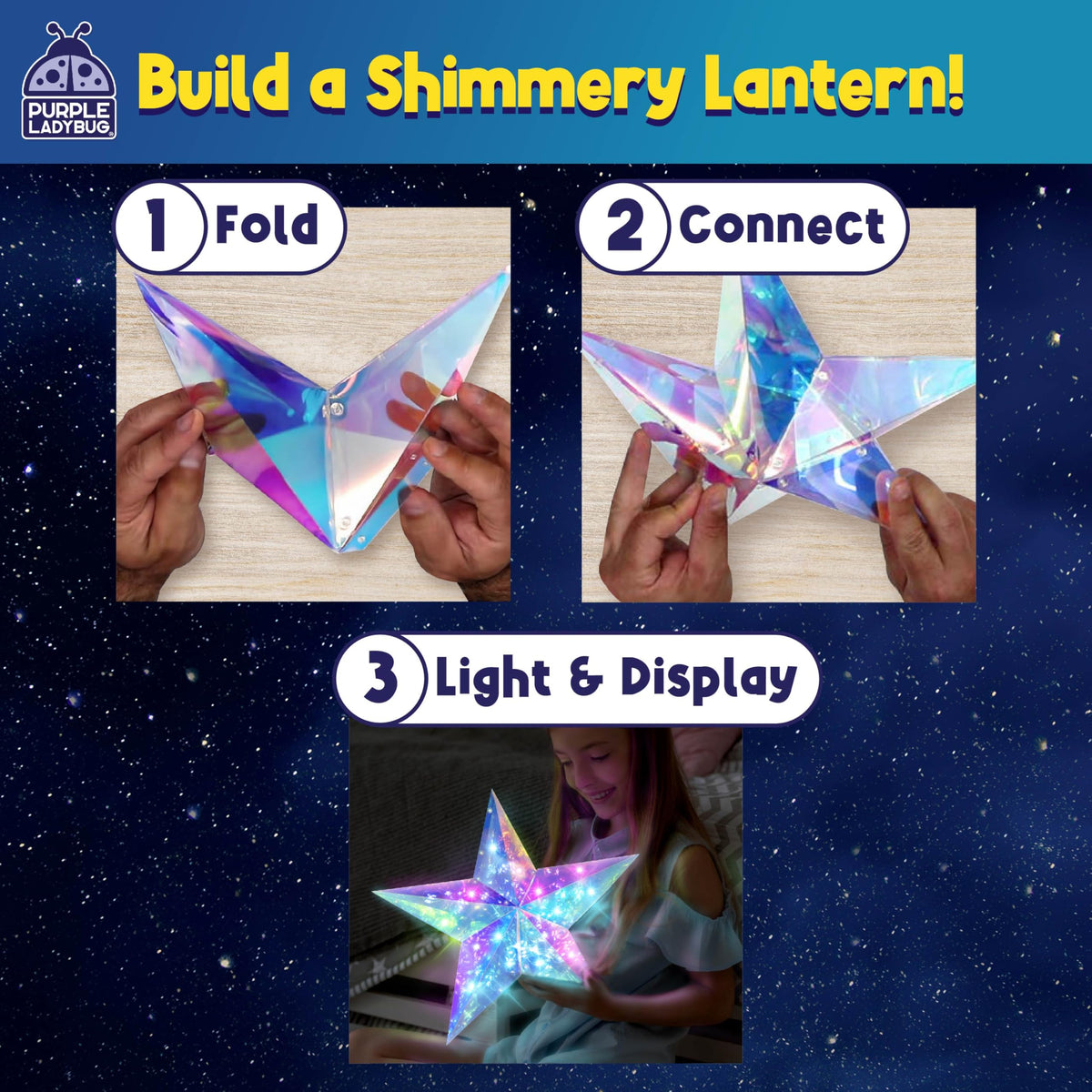 Star Lantern - DIY Night Light Craft for Kids Ages 8-12 🍁 All In One Marketplace Canada