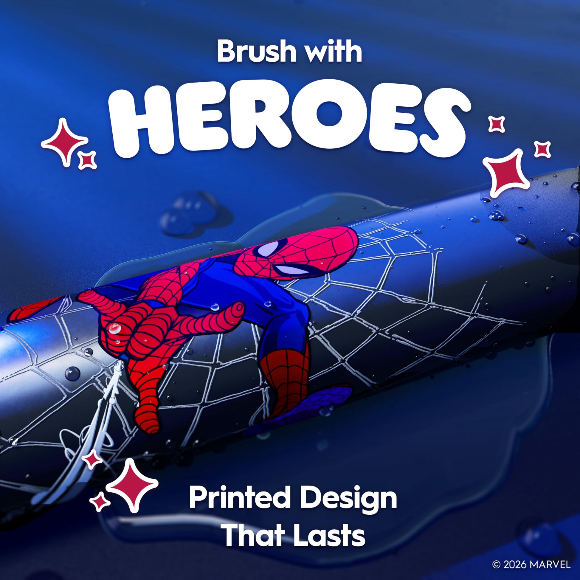 Oral-B iO Kids Limited Rechargeable Electric Powered Toothbrush, Spiderman with 1 Gentle Care Brush Head - Automatic Pressure Sensor to Protect Gums - 3 Cleaning Settings - 2 Min Music Timer - Travel Case - 28 Day Battery Life Oral-B