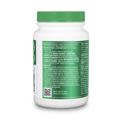 Organika Colostrum (Bovine)- Immune Support, Grass-Fed- 90caps Organika