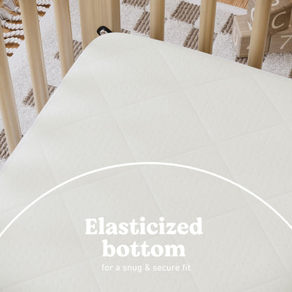 Graco Premium Waterproof Crib and Toddler Mattress Protector (2PK) – GREENGUARD Gold Certified, Machine-Washable & Dryer-Friendly, Waterproof Sleep Surface 🍁 All In One Marketplace Canada