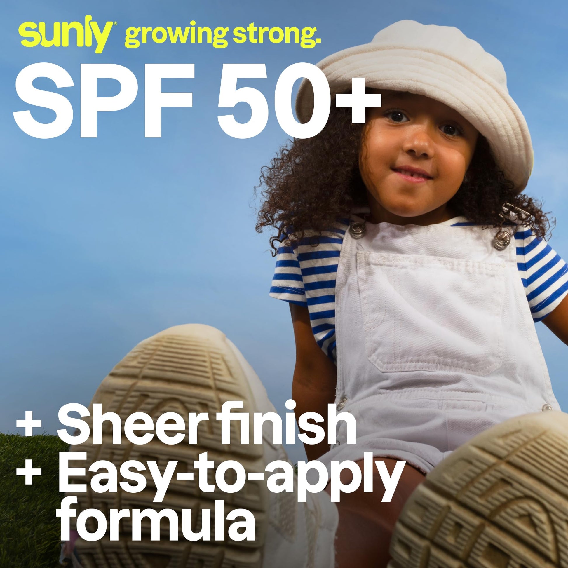 ATTITUDE Kids Mineral Sunscreen SPF 50, Broad Spectrum Zinc Oxide, EWG Verified, Mineral-Based, Non-Nano, Lightweight Cream for Face & Body, Gentle Formula, Unscented, 80 grams BIO SPECTRA ATTITUDE