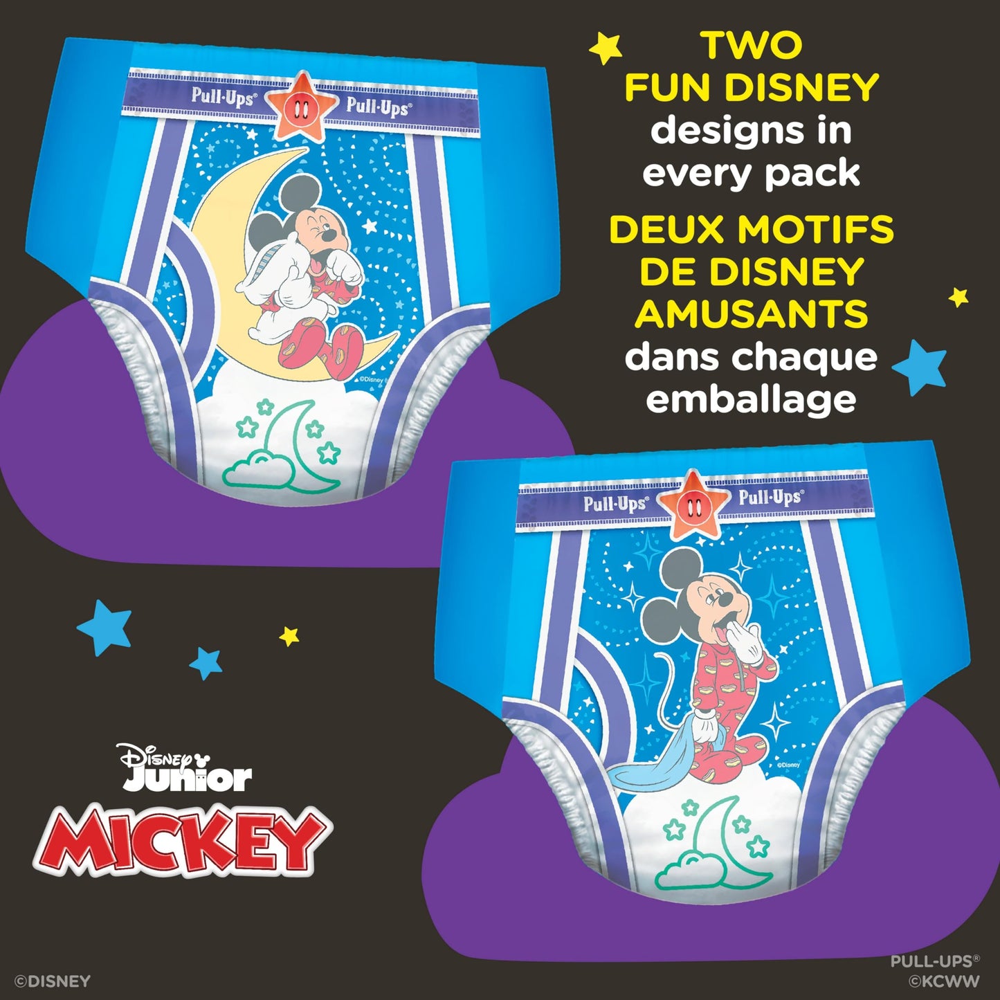 Boys Potty Training Underwear, Easy Open Training Pants 2T-3T, Pull-Ups Night-Time for Toddlers, 68 ct, Giga Pack