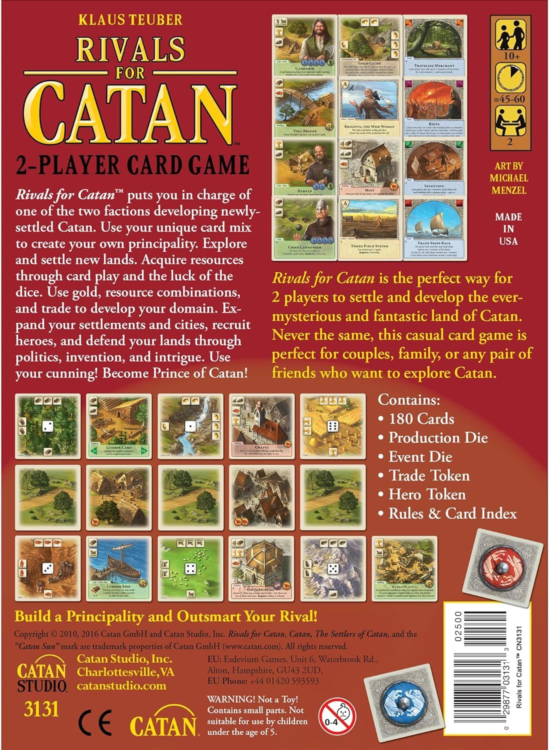 Rivals for Catan (English Version) - A Game by Asmodee
