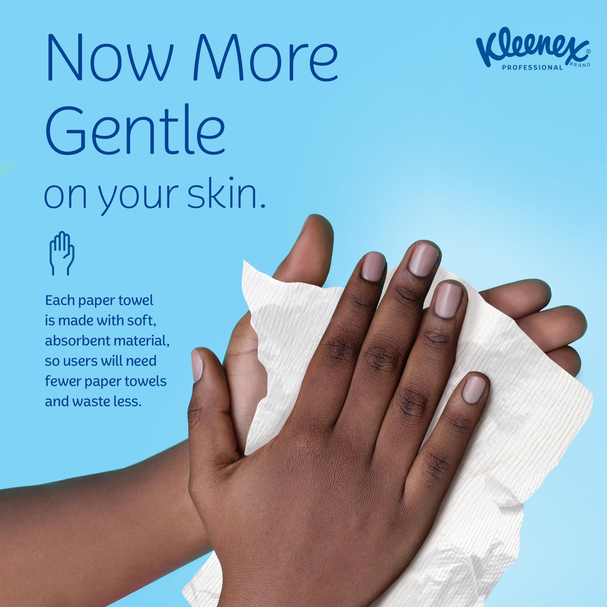 Kleenex Professional Universal Multifold Paper Towels, Bulk (02046), Absorbency Pockets, 9.2" x 9.4" Towel, White (150 Sheets/Pack, 8 Packs/Case, 1,200 Sheet Total) Kleenex