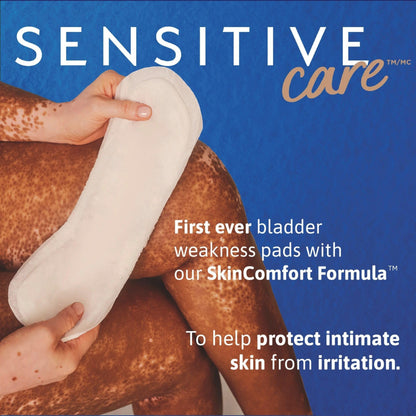 TENA Sensitive Care Ultimate Incontinence Pad for Women, Postpartum and Bladder Control, 99 Count TENA