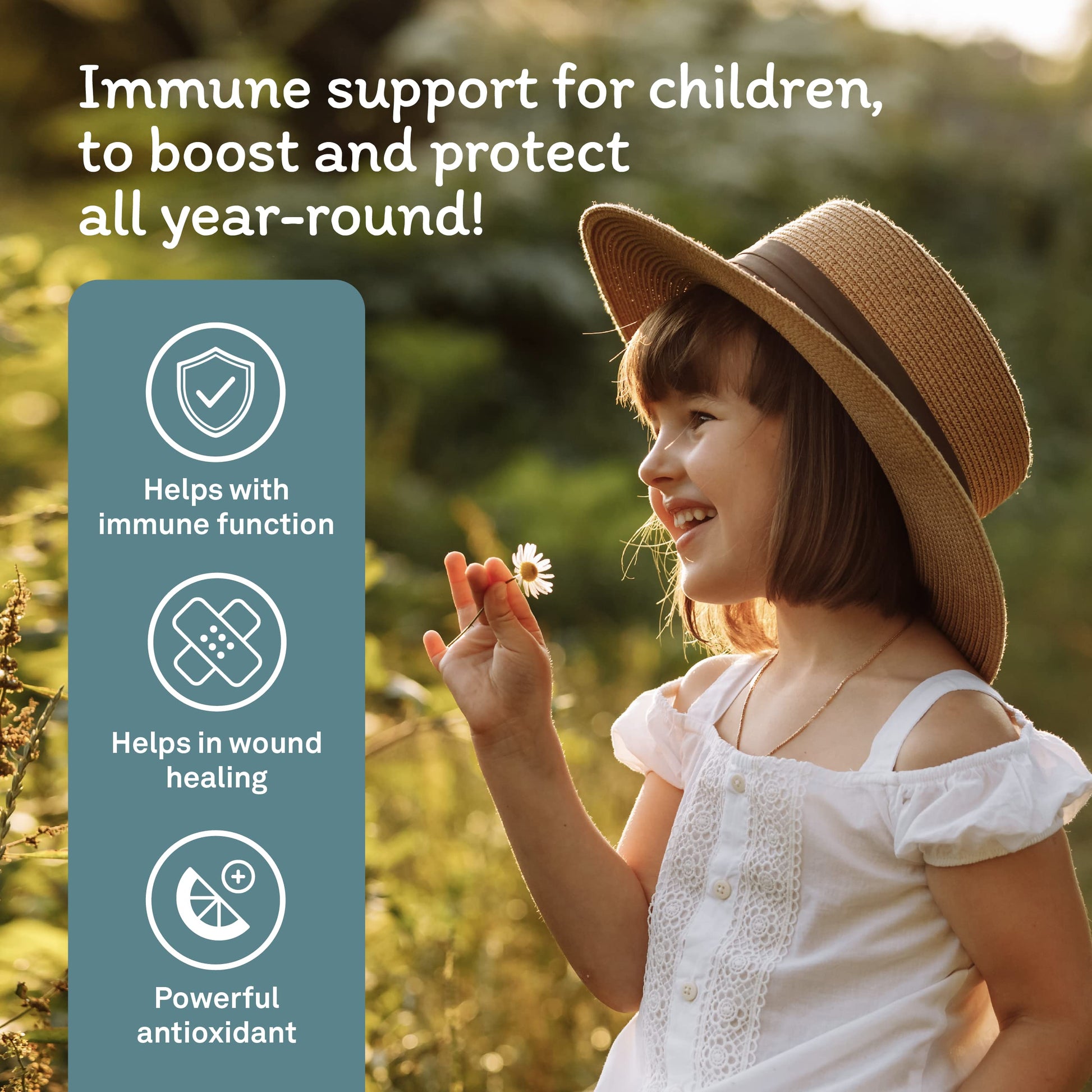 Organika Canadian-Made Kids Liquid Zinc with Vitamin C- Sweet Orange Flavour- Immune Function Support 100ml - Available at All In One Marketplace Canada