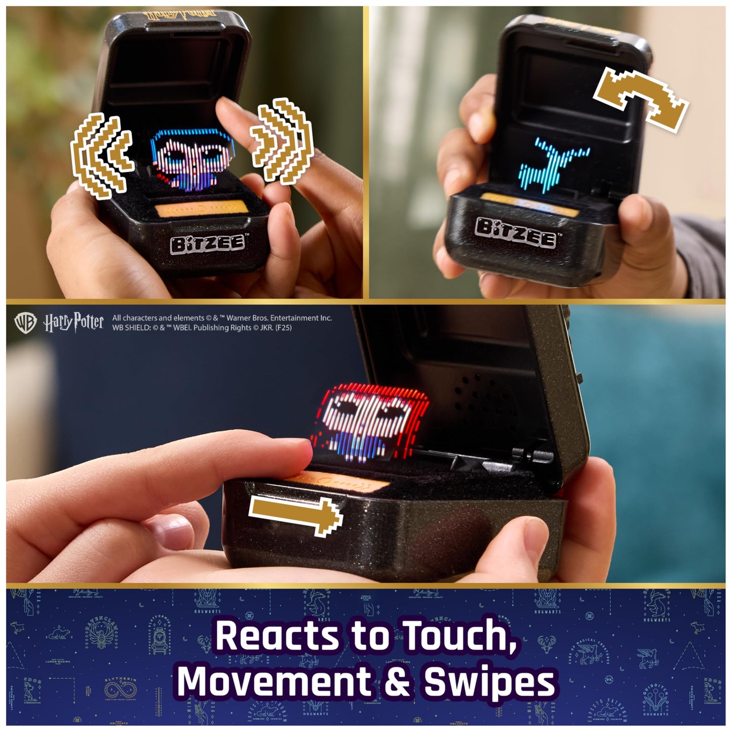Wizarding World Harry Potter, Bitzee Interactive Toy with 20 Characters Inside, Great for Easter Gifts, Digital Pet Reacts to Swipes, Tilts & Taps 🍁 All In One Marketplace Canada