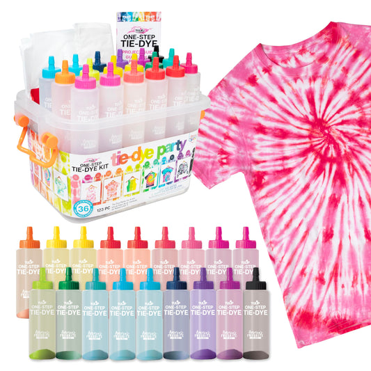 TULIP 34723 One-Step Tie Dye Party Kit - Available at All In One Marketplace Canada