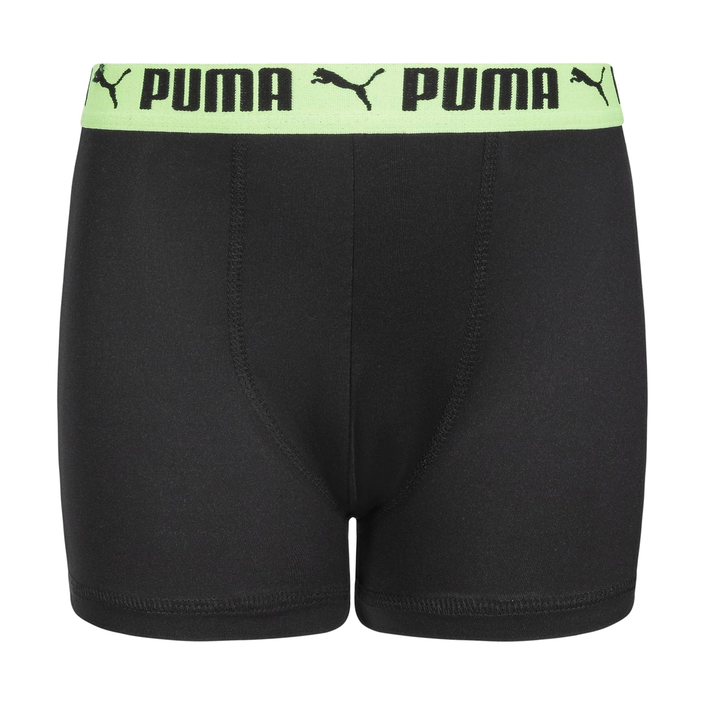 Puma Boys' 5 Pack Performance Boxer Briefs, Black/Bright, Medium PUMA