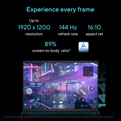 ASUS Gaming V16 Gaming Laptop, 16” 144Hz Anti-Glare Display, Intel Core 7 Processor 240H, GeForce RTX 3050, 16GB Memory, 1TB SSD, Windows 11 Home, V3607VJ-AS74-CA Asus