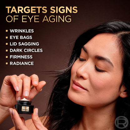 L'Oréal Paris Midnight Eye Cream, Under Eye Cream for Dark Circles and Wrinkles, Anti Aging, With Vitamin E and Antioxidant Recovery Complex, Cell Rewall, 15 ml 🍁 All In One Marketplace Canada