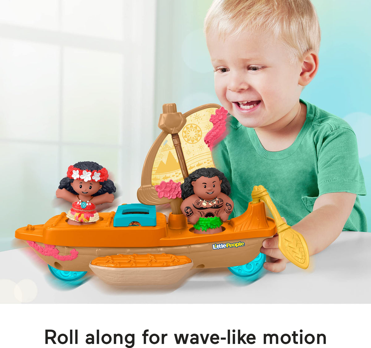 Fisher-Price Little People Disney Princess Moana & Maui’s Canoe