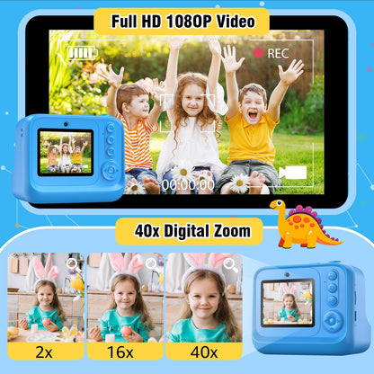 Kids Printing Camera for 3-12 Girls Boys Toddler Christmas Birthday Gifts 🍁 All In One Marketplace Canada