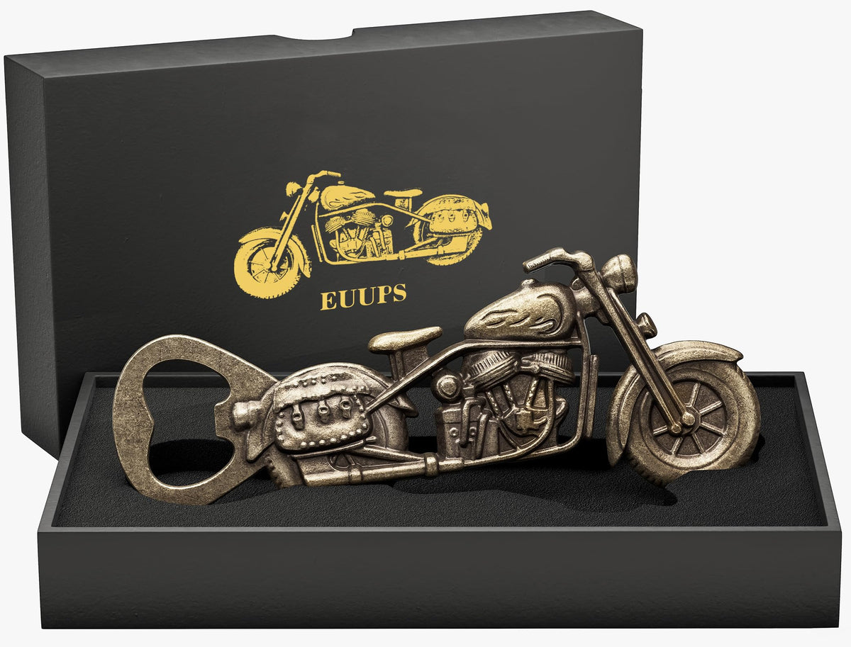 Motorcycle Gifts for Men Dad - Beer Bottle Opener for Christmas Fathers Day 🍁 All In One Marketplace Canada