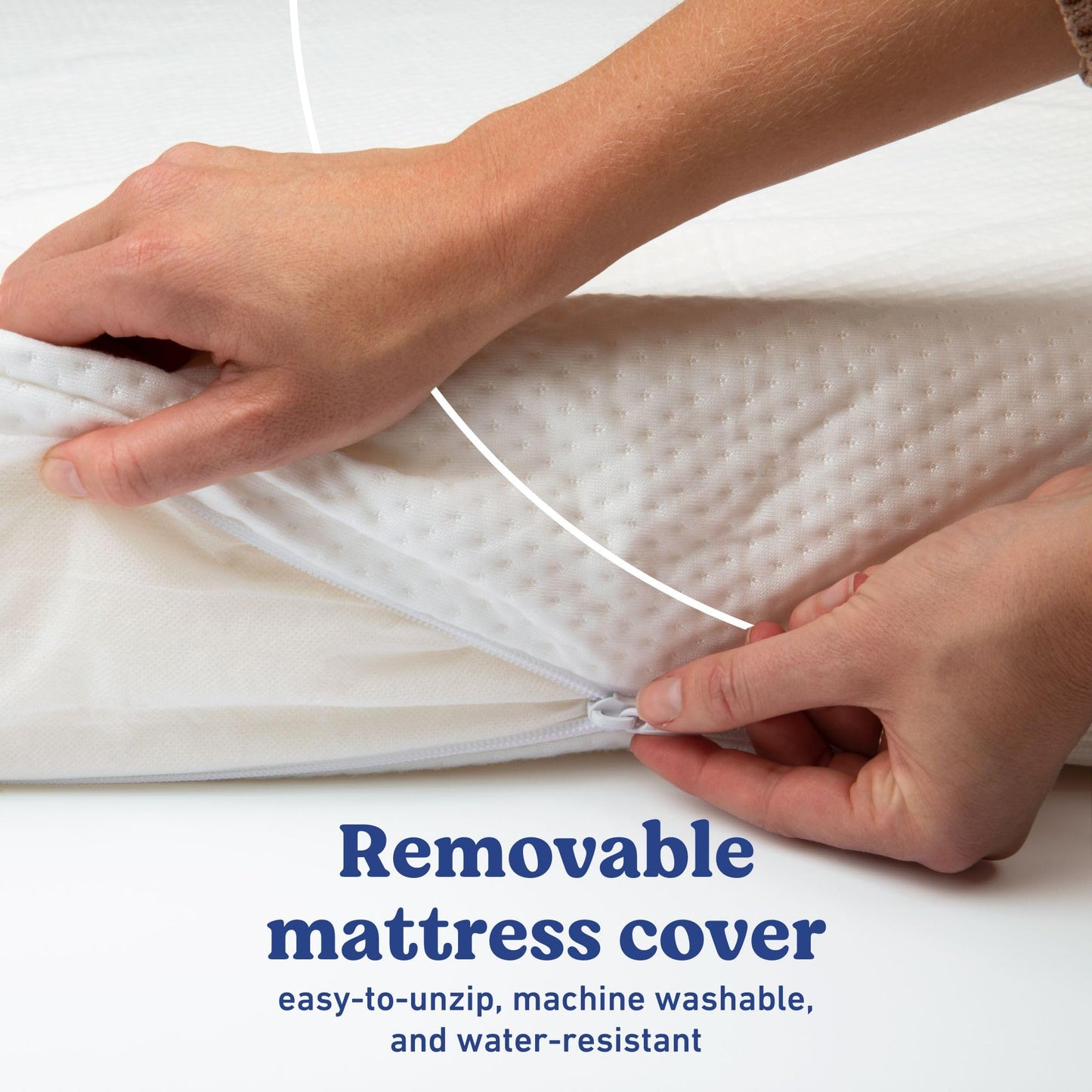 Graco Premium Crib & Toddler Mattress – GREENGUARD Gold Certified, Machine-Washable OEKO-TEX STANDARD 100 Certified Cover with Waterproof Surface, Fits Any Standard Full Size Baby Crib & Toddler Bed