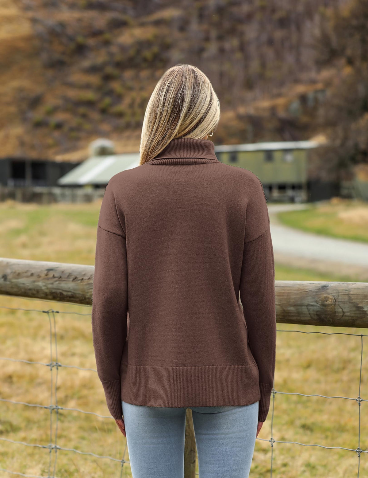 Zeagoo Women's Turtleneck Sweater 2026 Fall Winter Chunky Knitted Pullover 🍁 All In One Marketplace Canada