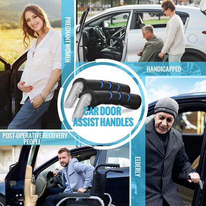 Milifox 2 PCS Car Door Handle Assist for Elderly,400LB Vehicle Support Grip 🍁 All In One Marketplace Canada