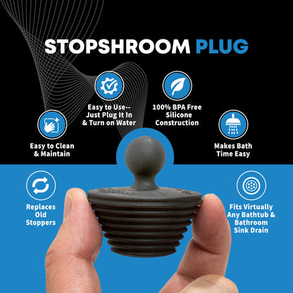 TubShroom Ultra Revolutionary Bath Tub Drain Protector Hair Catcher/Strainer/Snare Stainless Steel 🍁 All In One Marketplace Canada