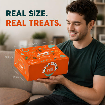 MunchyCravings Gummy Candy Variety Box (16 Packs, Up to 8 Flavours) – Snack Box with Sweet & Sour Gummies – Candy Gift Box for Men, Women, Kids & Adults – Care Package for Birthdays, Christmas & Halloween 🍁 All In One Marketplace Canada