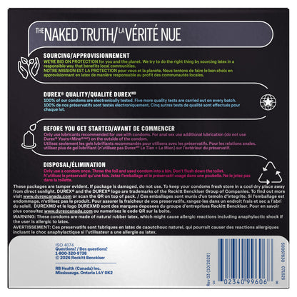 DUREX® CONDOM - INTENSE ORGASMIC™ 24 ct