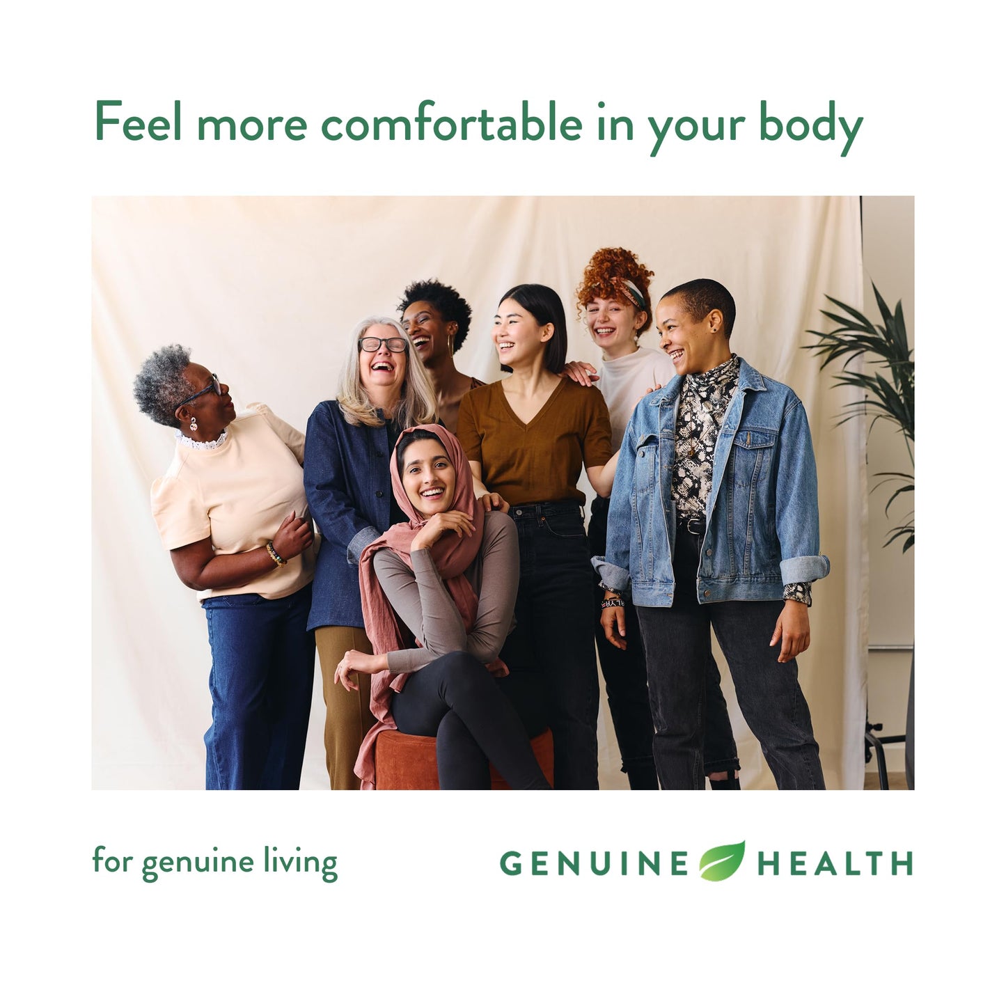Genuine Health Advanced Gut Health Probiotic Women's Daily 50 Billion CFU - Healthy Digestion & Gut Flora Support - Women’s Probiotic - Vegan, Gluten-Free & Non-GMO - 60 Capsules (60 Servings) - Available at All In One Marketplace Canada