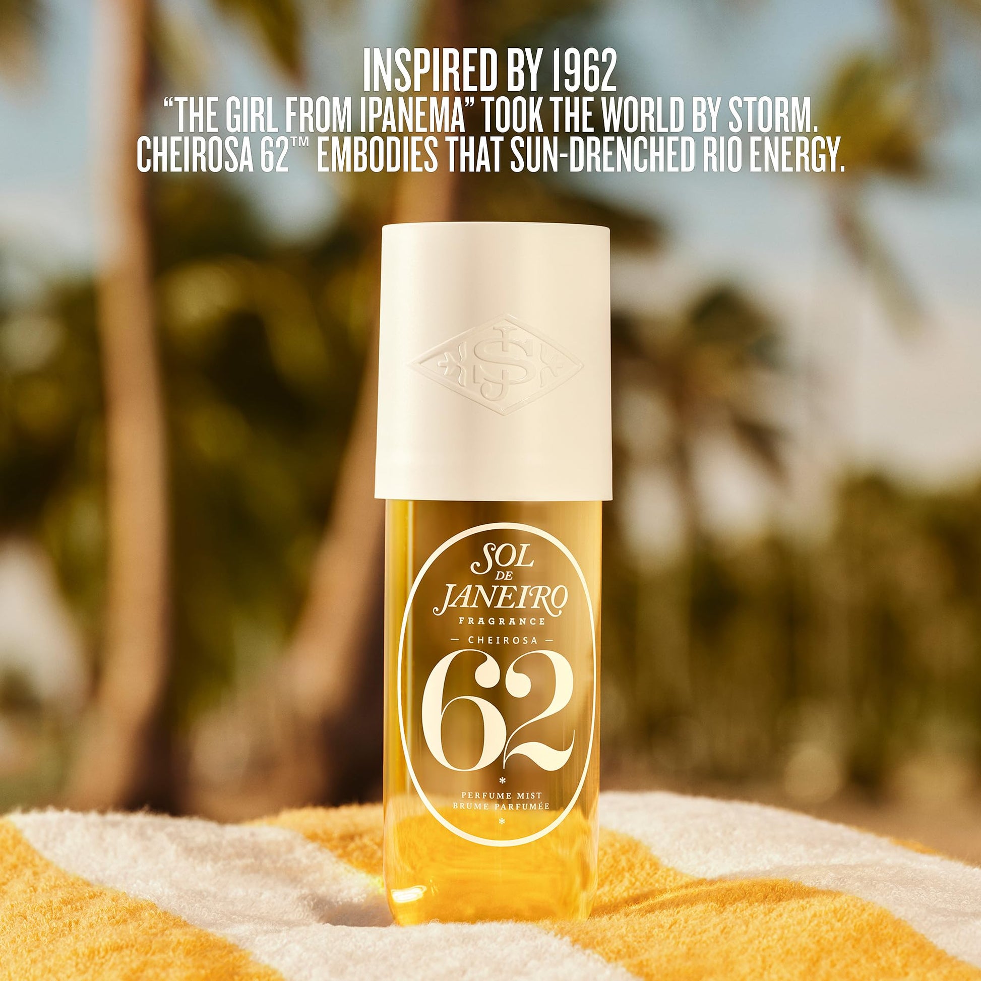 Sol de Janeiro Brazilian Crush Cheirosa 62 - Pistacho and Salted Caramel-Vanilla Perfume Mist Unisex 3 oz Sol de Janeiro
