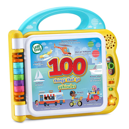 LeapFrog 100 Things That Go Book (Bilingual English-French)