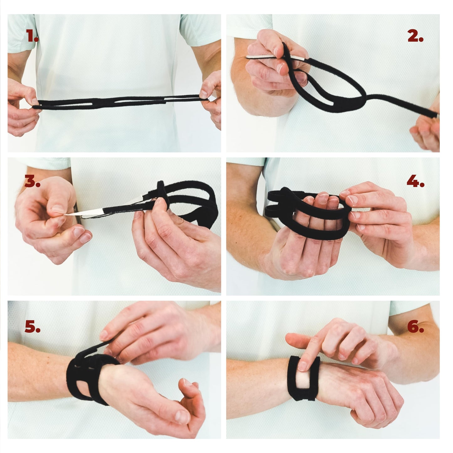 WristWidget® (Black) Adjustable Wrist Brace for TFCC Tears, One Size fits most. For Left and Right Wrists, Support for Weight Bearing Strain, Exercise - Available at All In One Marketplace Canada