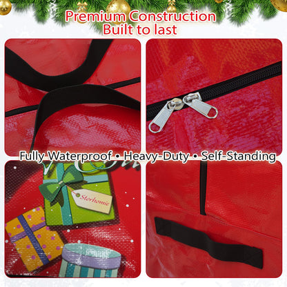 Storhomie Christmas Tree Storage Bag 7.5FT, Heavy-Duty Christmas Tree Bag,Extra-Thick Durable Waterproof Material,Christmas Tree Storage for Disassembling Artificial Tree with 3 Organizer Pouches 🍁 All In One Marketplace Canada